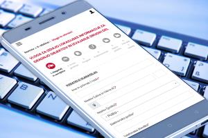 Simbolična fotografija: Elektronska vloga