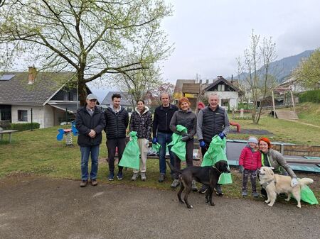 Čistilna akcija 2026 Vaški odbor Rodine 1